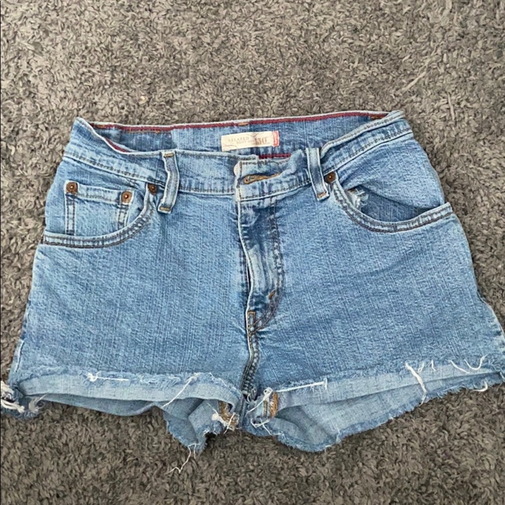 Vintage Levi cut offs